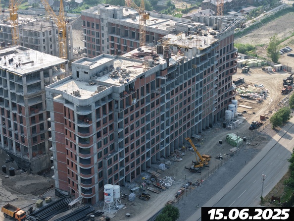 Ход строительства 15 июня 2026