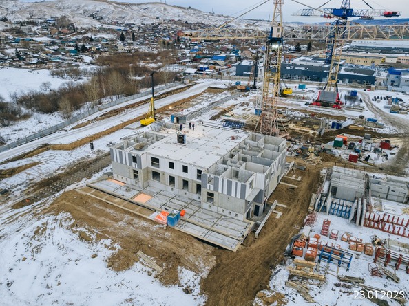 Ход строительства 23 января 2025