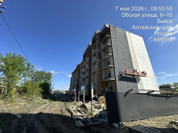 Ход строительства 7 мая 2026