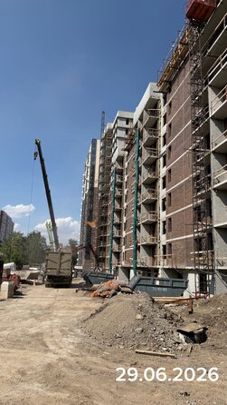 Ход строительства 30 июня 2026