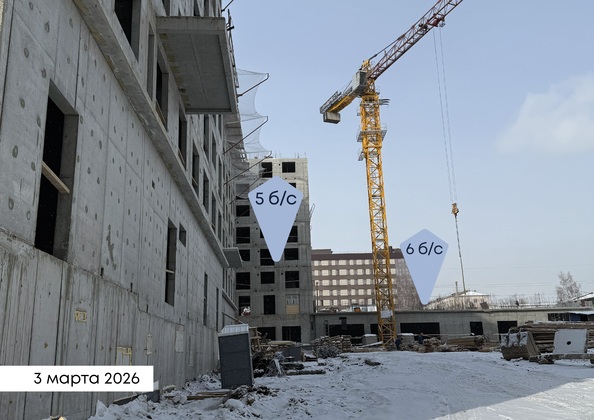 Ход строительства 10 марта 2026
