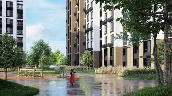 ЖК Гренландия, Лес дом №5