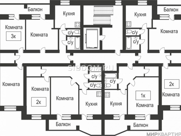 
   Продам 2-комнатную, 65 м², Баумана ул, 6

. Фото 11.