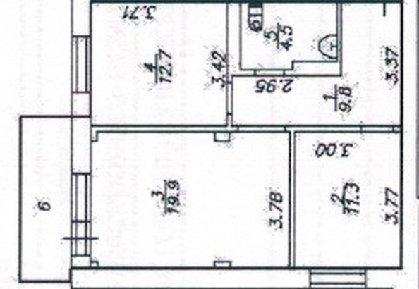 
   Продам 2-комнатную, 58.2 м², Петра Подзолкова ул, 3и

. Фото 17.