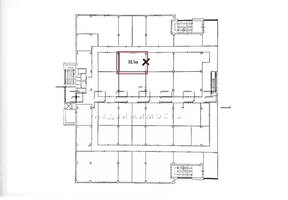 
   Продам торговое помещение, 53.7 м², Авиаторов ул, 5

. Фото 6.