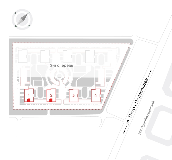 
   Продам 2-комнатную, 51.8 м², Чижи, 1 очередь

. Фото 2.