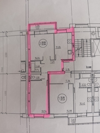 
   Продам 2-комнатную, 52.08 м², Апрельская ул, 7

. Фото 14.