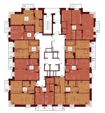 
   Продам 1-комнатную, 46.06 м², АЙВАЗОВSKY (АЙВАЗОВСКИЙ), 2

. Фото 4.