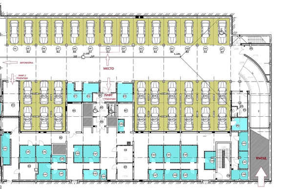 
  Продам парковку, 17.7 м², ЖК Притяжение, дом 2
. Фото 5.
