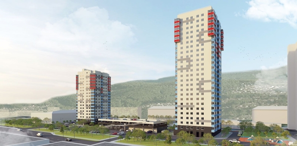 
  Продается 3-комн. квартира, 76.9 м², ЖК Олимп, дом 1
. Фото 2.