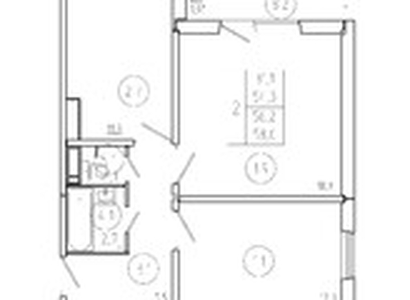 
  Продается 2-комн. квартира, 56.2 м², ЖК Три слона, дом 3
. Фото 1.
