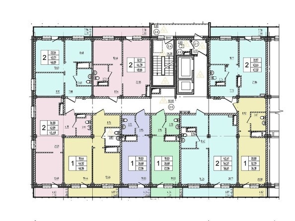 
  Продается 2-комн. квартира, 47.07 м², ЖК Дом на Светлова
. Фото 2.