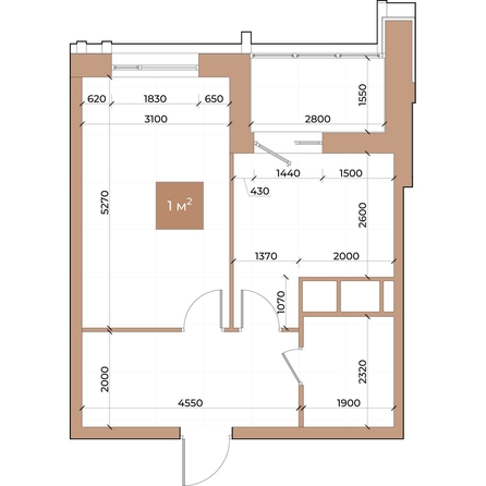 
  Продается 1-комн. квартира 41 м², в ЖК Небо над Енисеем. Фото 3.