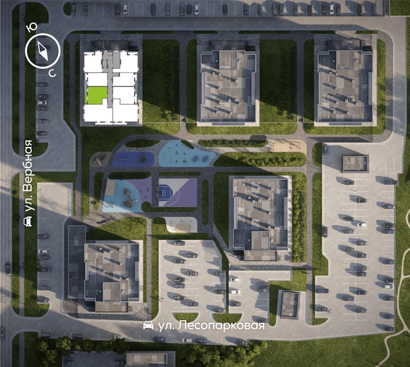 
  Продается 2-комн. квартира, 50.3 м², ЖК Белый квартал на Свободном, дом 3
. Фото 1.