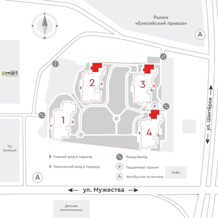 
  Продается 4-комн. квартира, 79.7 м², ЖК Барбарис
. Фото 2.