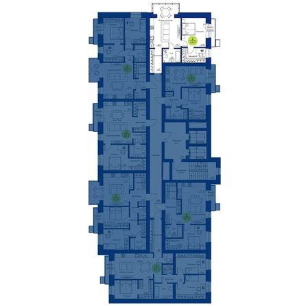 
  Продается 2-комн. квартира, 64.3 м², ЖК Вита-парк
. Фото 2.