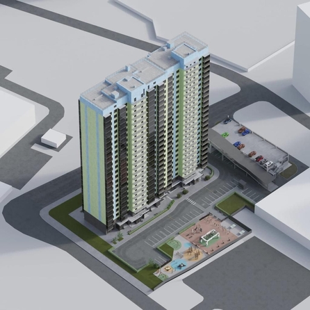 
  Продается 1-комн. квартира, 37.7 м², ЖК Зеленая высотка на Калинина
. Фото 11.