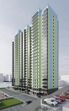 
  Продается 1-комн. квартира, 37.6 м², ЖК Зеленая высотка на Калинина
. Фото 9.