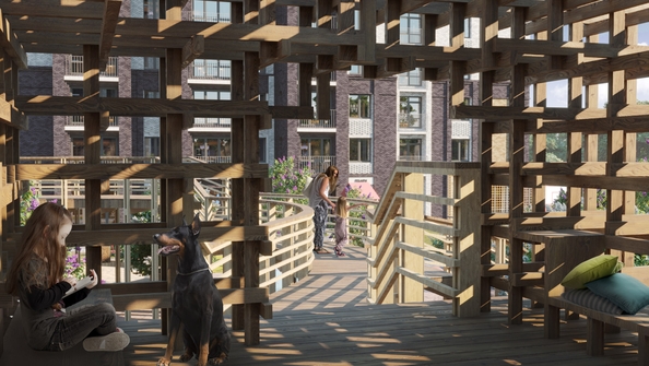 
  Продается 2-комн. квартира, 59.2 м², ЖК Барбарис
. Фото 16.