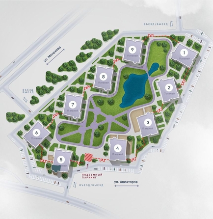 
  Продается 3-комн. квартира, 96.1 м², ЖК SCANDIS OZERO (Скандис озеро), 5
. Фото 2.