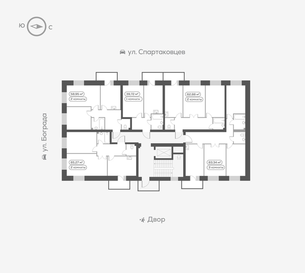 
  Продается 3-комн. квартира, 84.2 м², ЖК Кецховели, дом 1
. Фото 5.