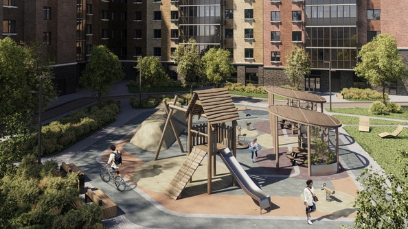 
  Продается 3-комн. квартира, 88.8 м², ЖК Октябрьский, дом 2
. Фото 4.
