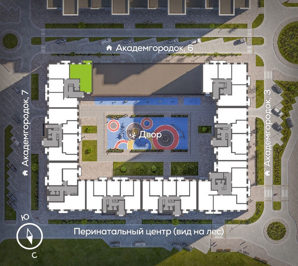 
  Продается 3-комн. квартира, 94 м², ЖК Академгородок, дом 5
. Фото 1.