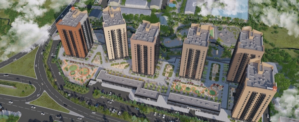 
  Продается 2-комн. квартира, 37.1 м², ЖК Калина Долина, дом 4
. Фото 3.