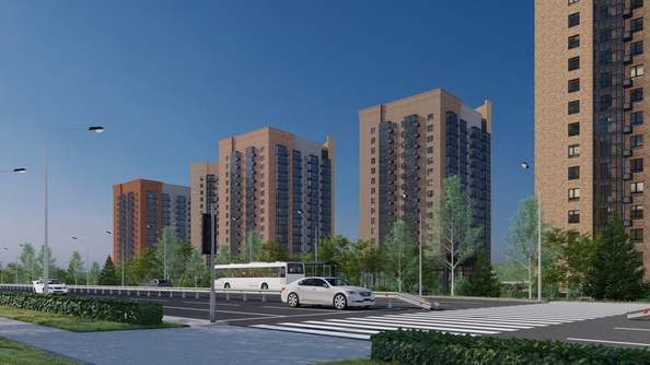 
  Продается 2-комн. квартира, 37.1 м², ЖК Калина Долина, дом 4
. Фото 7.