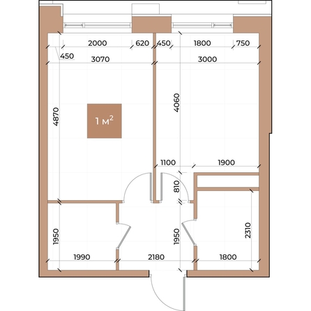 
  Продается 1-комн. квартира, 39.2 м², ЖК Небо над Енисеем
. Фото 2.