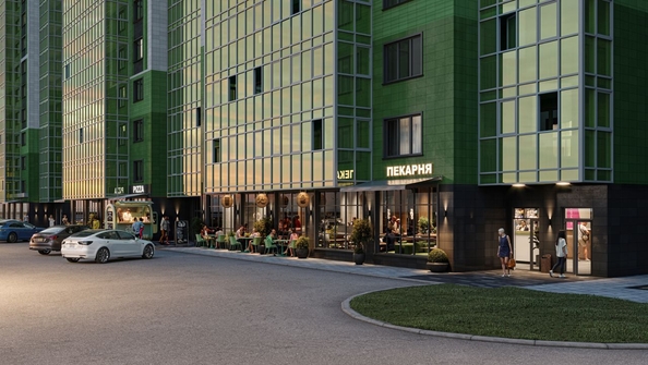
  Продается студия 40.38 м², в ЖК Аллея Парк, 2 этап. Фото 6.