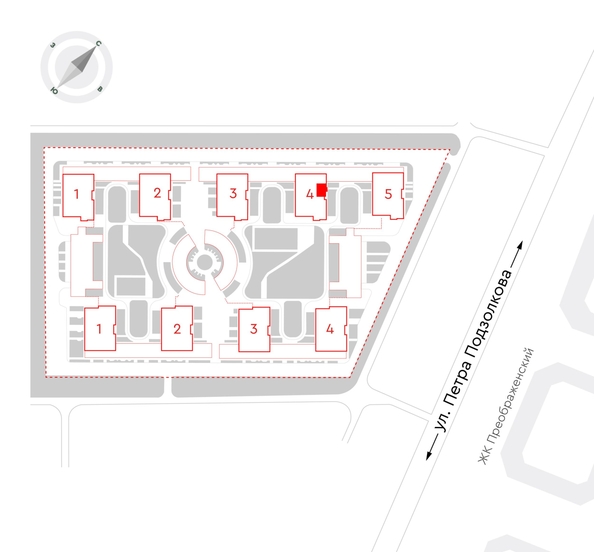
  Продается 3-комн. квартира 57.2 м², в ЖК Чижи, 2 очередь (корпус 4). Фото 2.