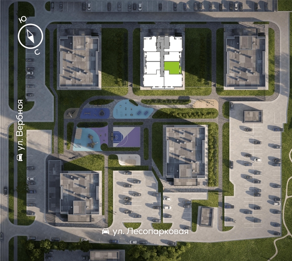 
  Продается 2-комн. квартира 54.5 м², в ЖК Белый квартал на Свободном, дом 3. Фото 1.