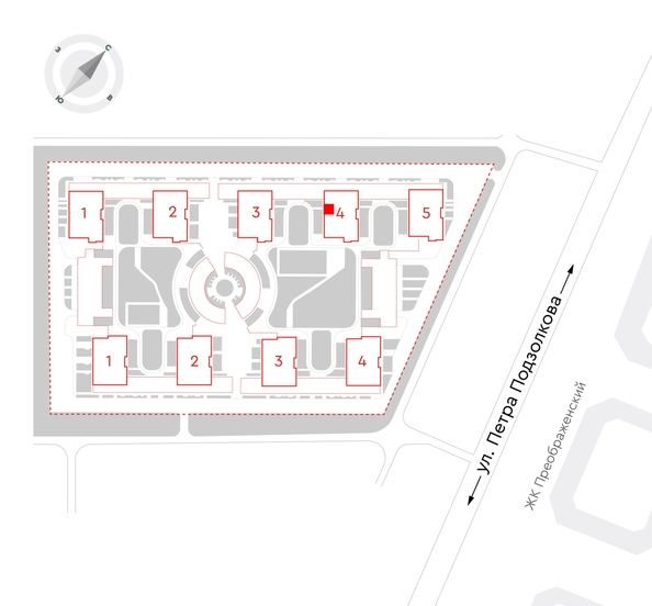 
  Продается 2-комн. квартира 42 м², в ЖК Чижи, 2 очередь (корпус 4). Фото 2.