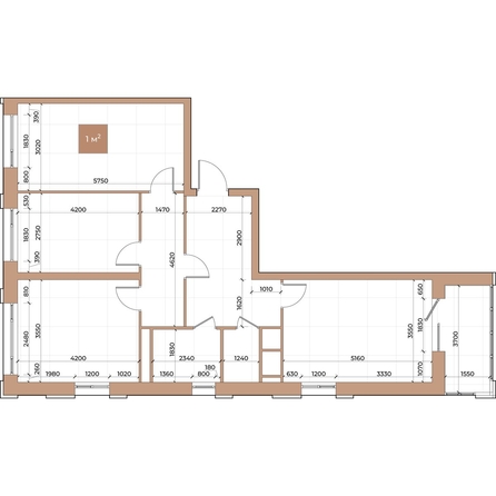 
  Продается 3-комн. квартира 88 м², в ЖК Небо над Енисеем. Фото 3.