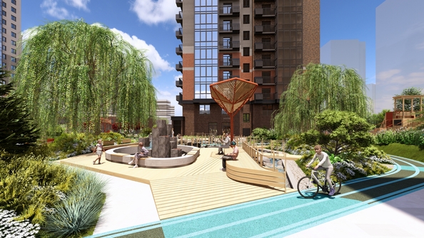 
  Продается 2-комн. квартира 58.3 м², в ЖК Портовый. Речной квартал, к 1. Фото 5.