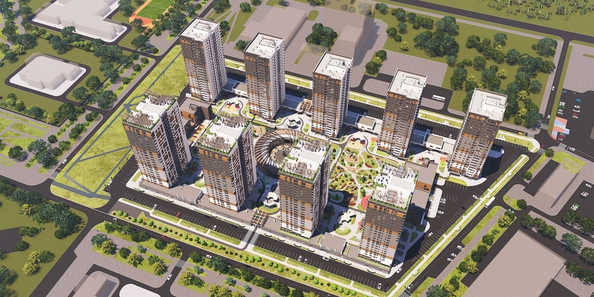 
  Продается 2-комн. квартира 53.9 м², в ЖК Чижи, 1 очередь (корпус 1,2). Фото 3.