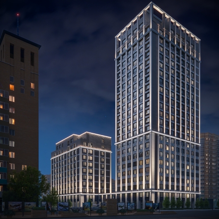 
  Продается 2-комн. квартира 44.2 м², в ЖК МЭТР. Фото 3.