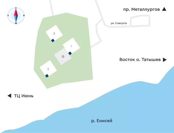 
  Продается 2-комн. квартира 56 м², в ЖК АЙВАЗОВСКИЙ-ЕНИСЕЙ, 3. Фото 2.