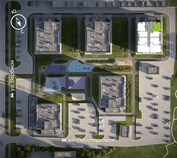 
  Продается 2-комн. квартира 59.2 м², в ЖК Белый квартал на Свободном, дом 3. Фото 1.