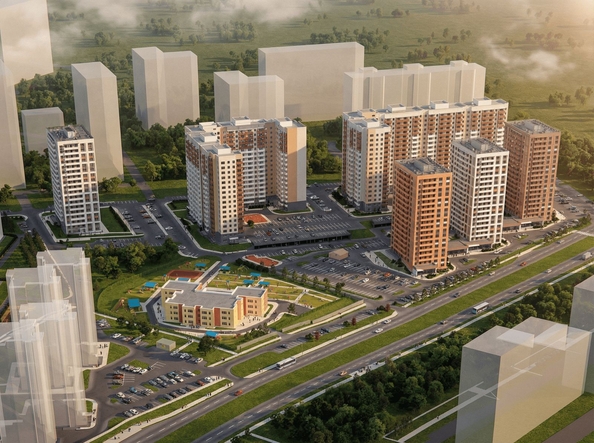 
  Продается 2-комн. квартира 56.6 м², в ЖК Нанжуль-Солнечный, дом 12. Фото 10.