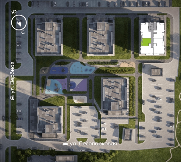 
  Продается 2-комн. квартира 50.3 м², в ЖК Белый квартал на Свободном, дом 3. Фото 1.