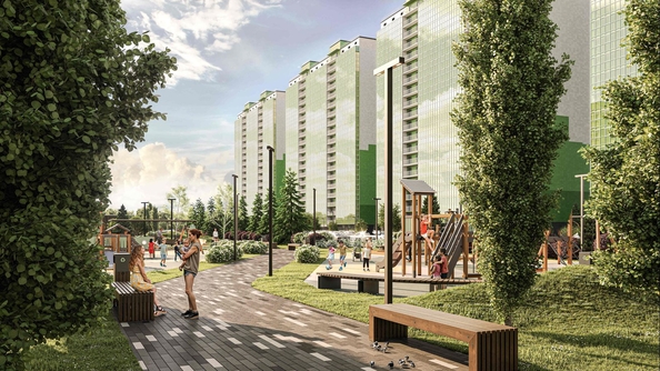 
  Продается 2-комн. квартира 61.1 м², в ЖК Аллея Парк, 1 этап. Фото 7.