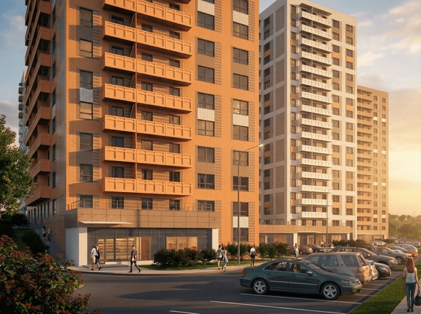 
  Продается 2-комн. квартира 58.15 м², в ЖК Нанжуль-Солнечный, дом 12. Фото 2.