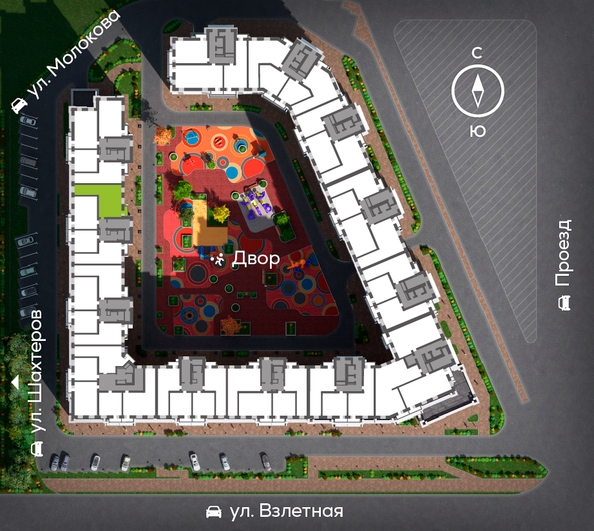 
  Продается 3-комн. квартира 80.23 м², в ЖК Вверх, дом 1. Фото 1.