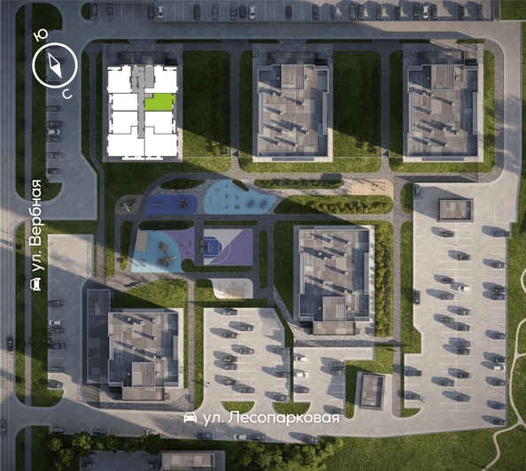 
  Продается 1-комн. квартира 43.8 м², в ЖК Белый квартал на Свободном, дом 3. Фото 1.