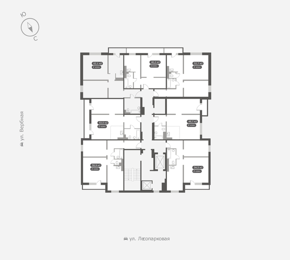 
  Продается 2-комн. квартира 49.7 м², в ЖК Белый квартал на Свободном, дом 4. Фото 5.