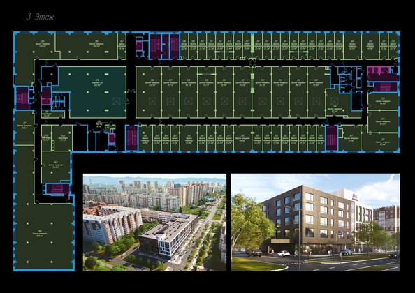 
  Сдается офис 122.5 м², в ТОК Авион. Фото 1.