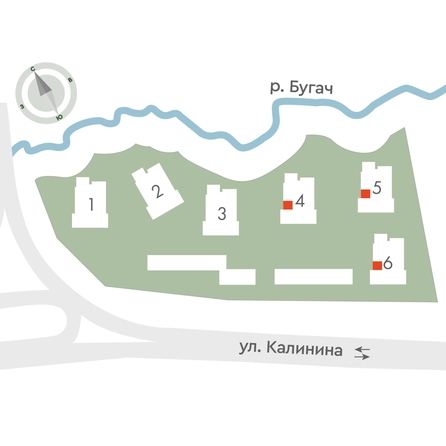 
  Продается 2-комн. квартира 37.1 м², в ЖК Калина Долина, дом 5. Фото 2.
