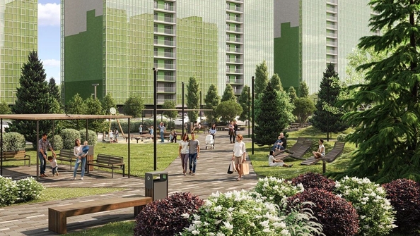 
  Продается 2-комн. квартира 61.82 м², в ЖК Аллея Парк, 3 этап. Фото 5.